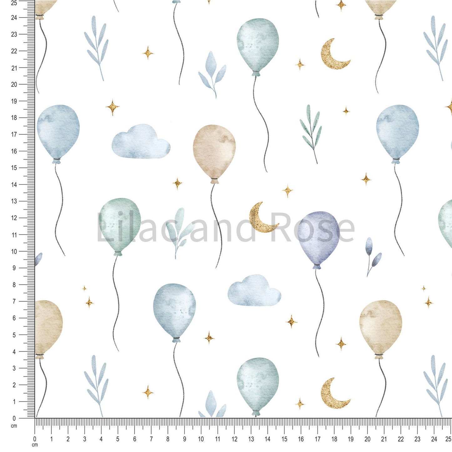 PRE-ORDER - Birthday Balloons Blue