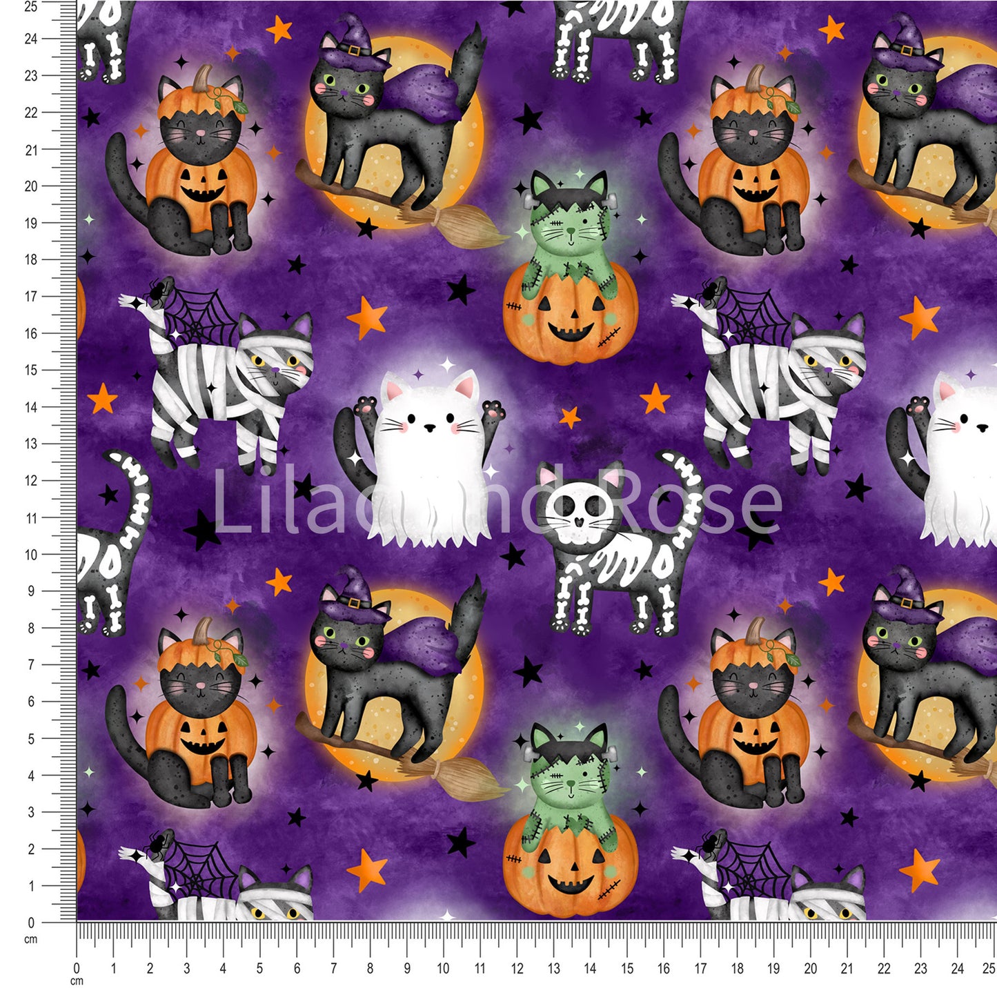 PRE-ORDER - Spooky Cats in Purple (Exclusive)