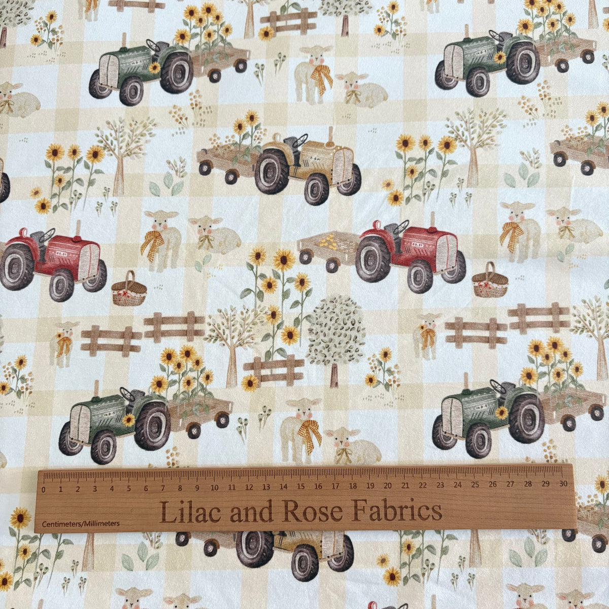 Cotton Jersey - Golden Meadow - Honey