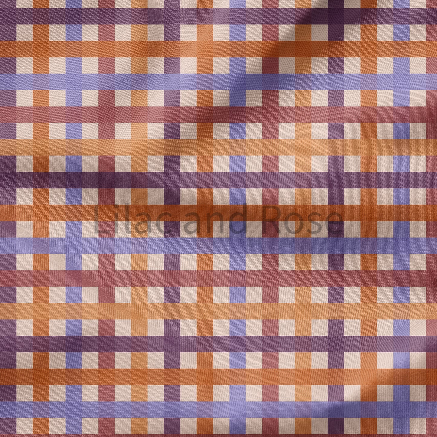 PRE-ORDER - Pumpkin Spice Gingham