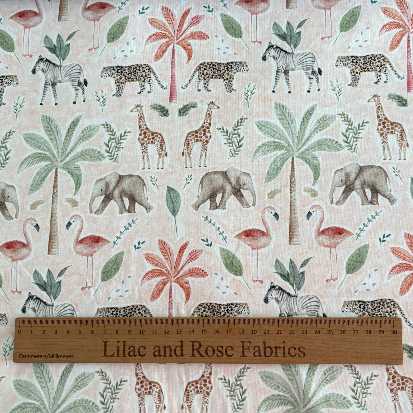 Cotton Jersey - Jungle Match - Floss