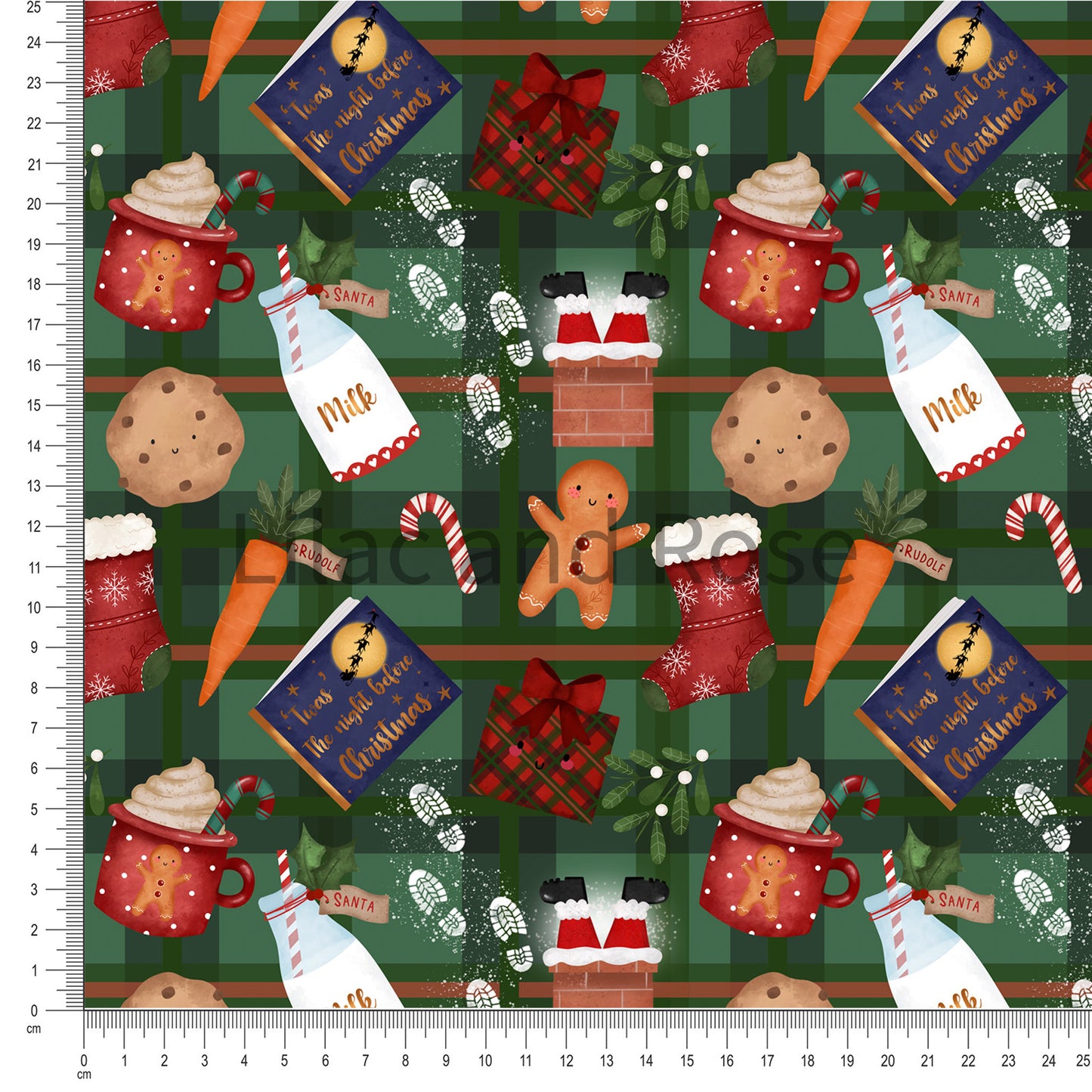 PRE-ORDER - Night Before Christmas in Green Check (Exclusive)