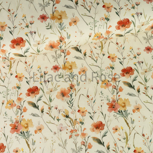 Cotton Jersey - Poppy Fields