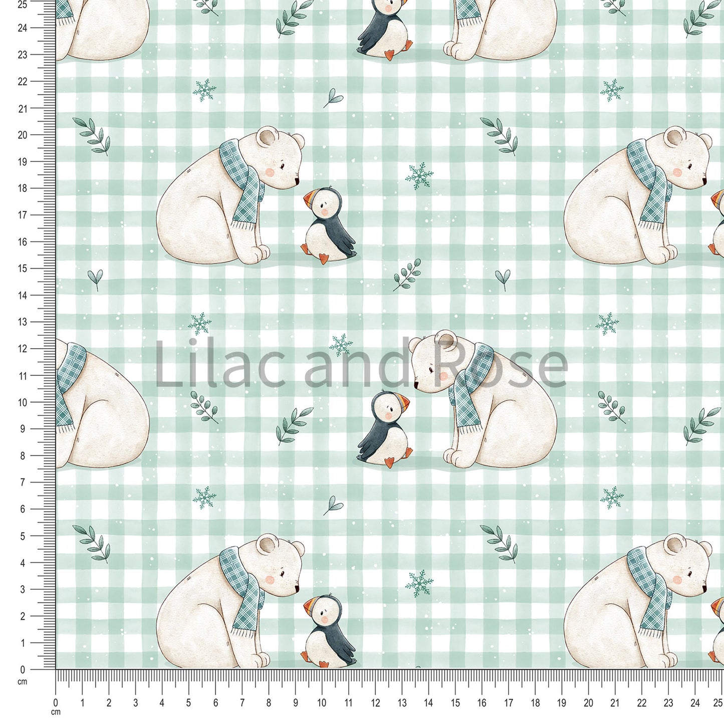 PRE-ORDER - Raffy and Levi - Mint Gingham (Exclusive)