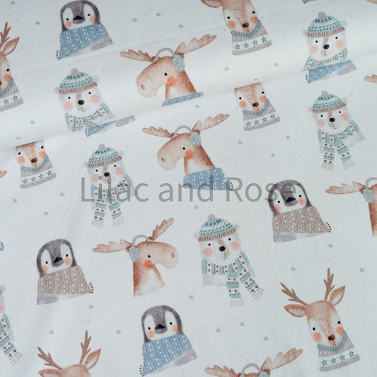 Cotton Jersey - Chilly in Ecru