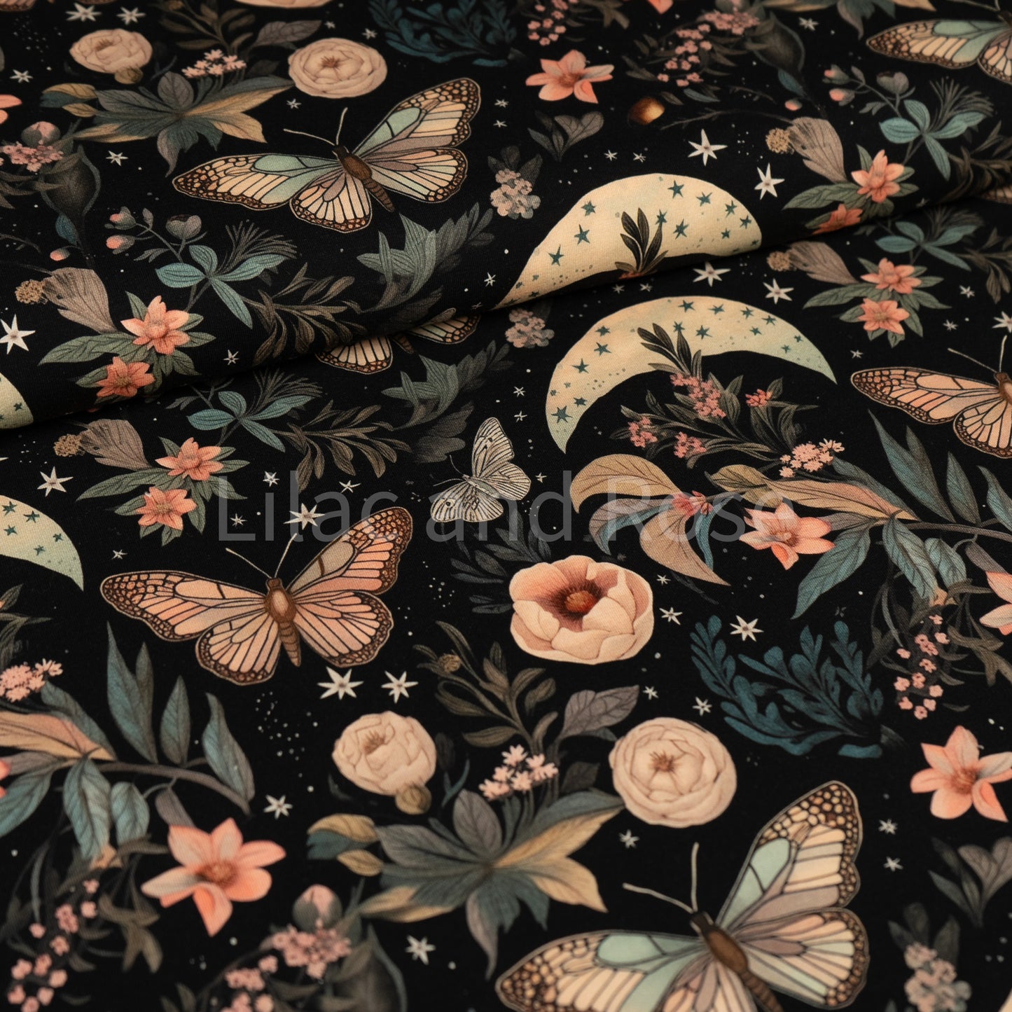 Cotton Jersey - Night Garden