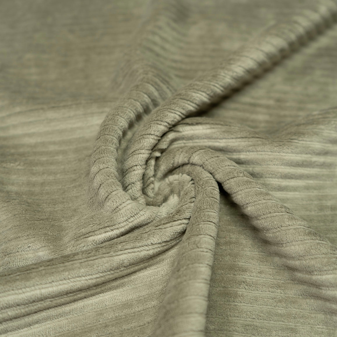 Stretch Corduroy Jersey - Dusty Green