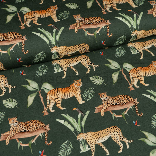 Remnant 62cm - French Terry - Big Cats in Jungle (Exclusive)