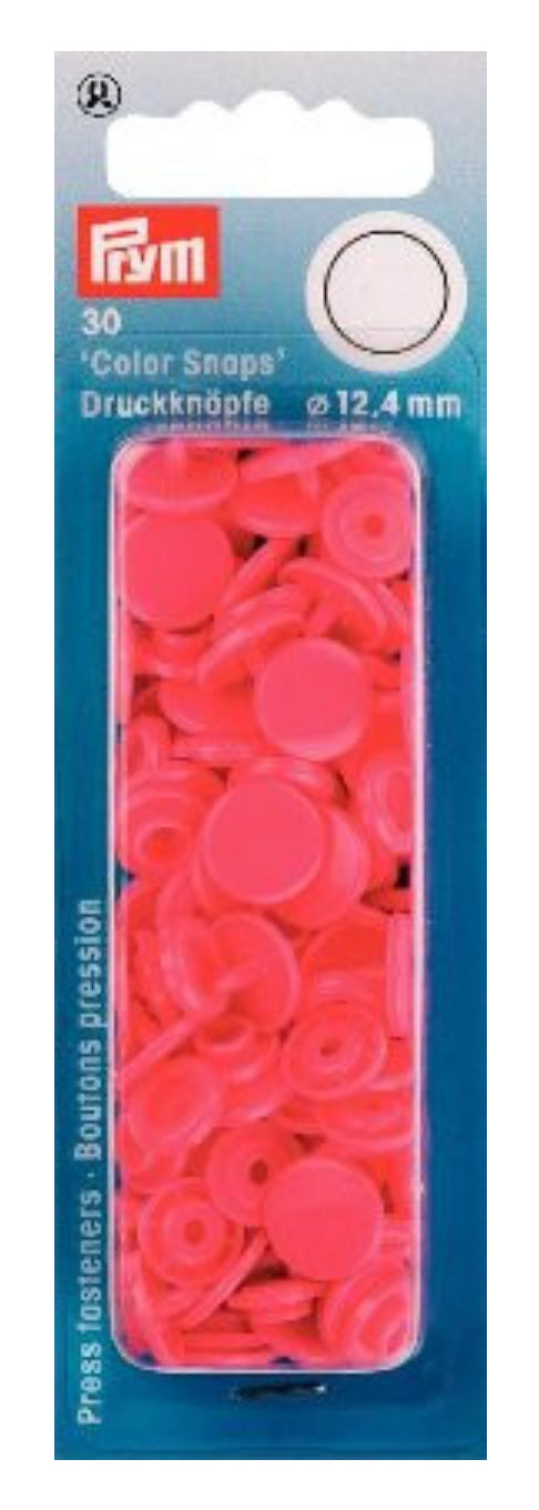 Prym Colour Snaps 12.4mm Diameter - 30 Pack