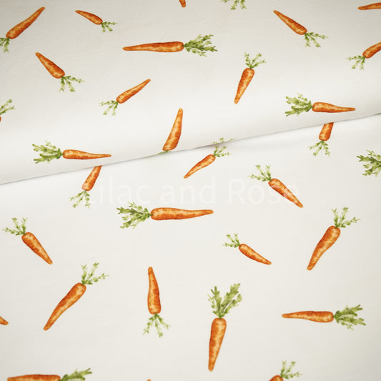 Cotton Jersey 240gsm - Carrots