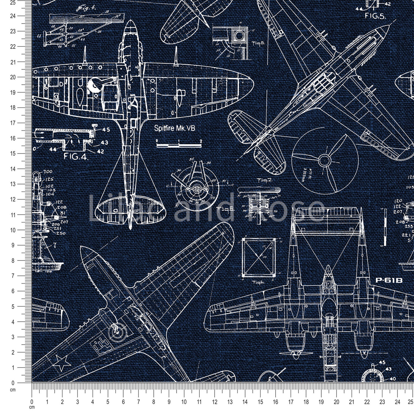 PRE-ORDER - Airplanes Dark Blue