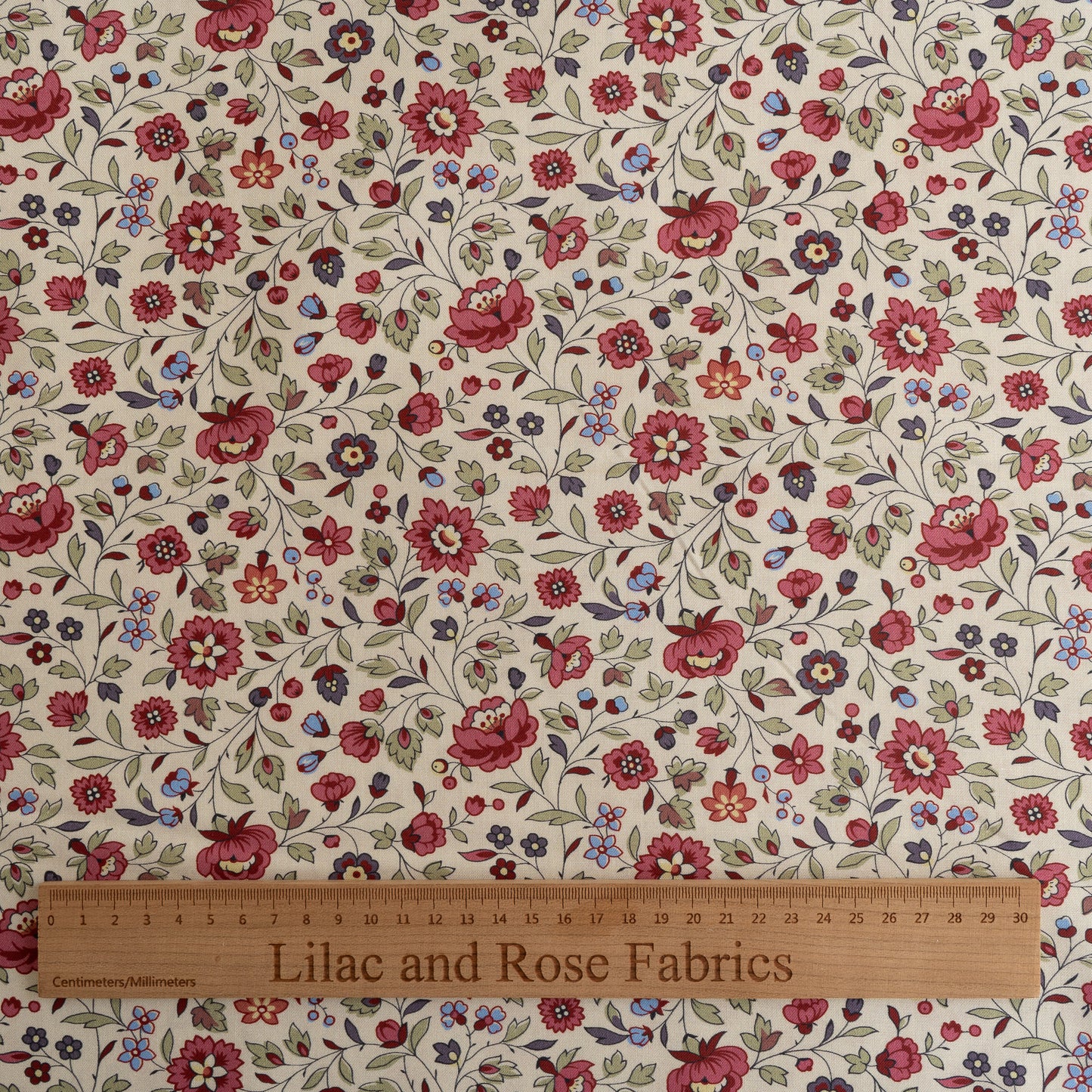 100% Cotton - French Vintage Floral by Dutch Heritage