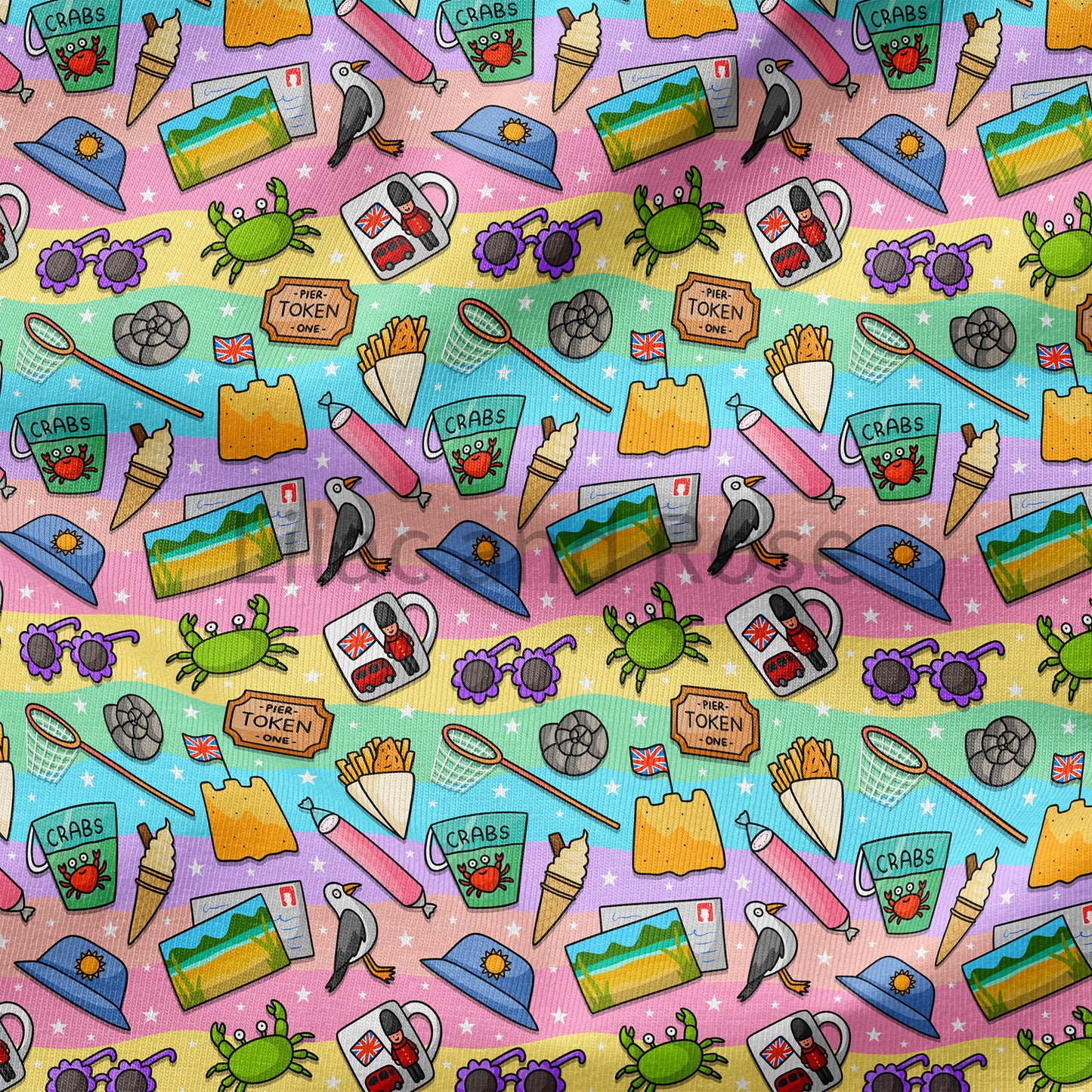 PRE-ORDER - Staycation in Pastel Rainbow (Exclusive)
