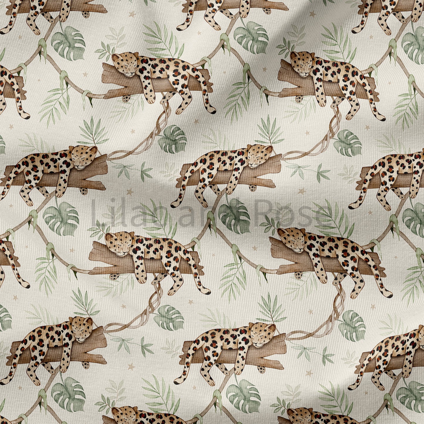 PRE-ORDER - Sleepy Leopards in Mocha (Exclusive)
