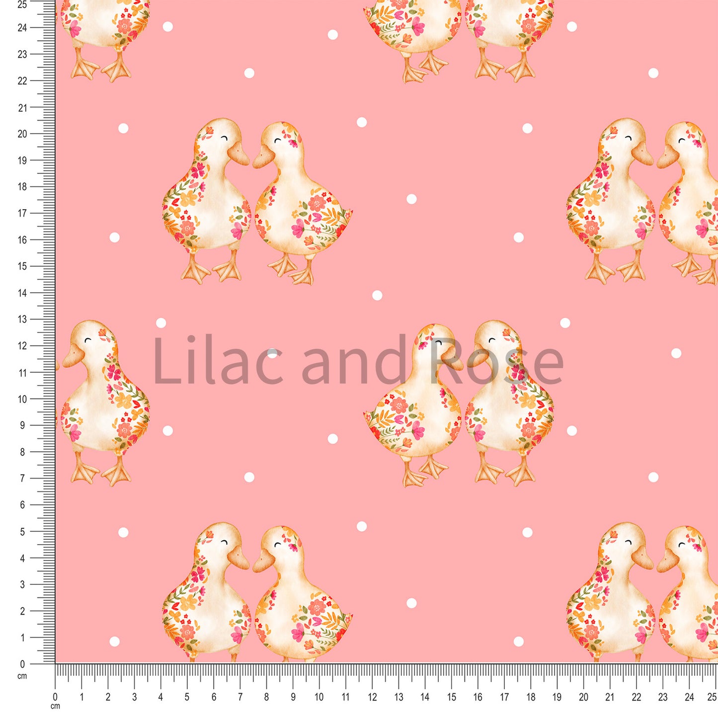 PRE-ORDER - Floral Ducks on Pink (Exclusive)