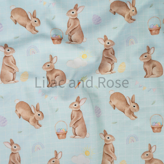 Cotton Jersey - Easter Bunny - Spring