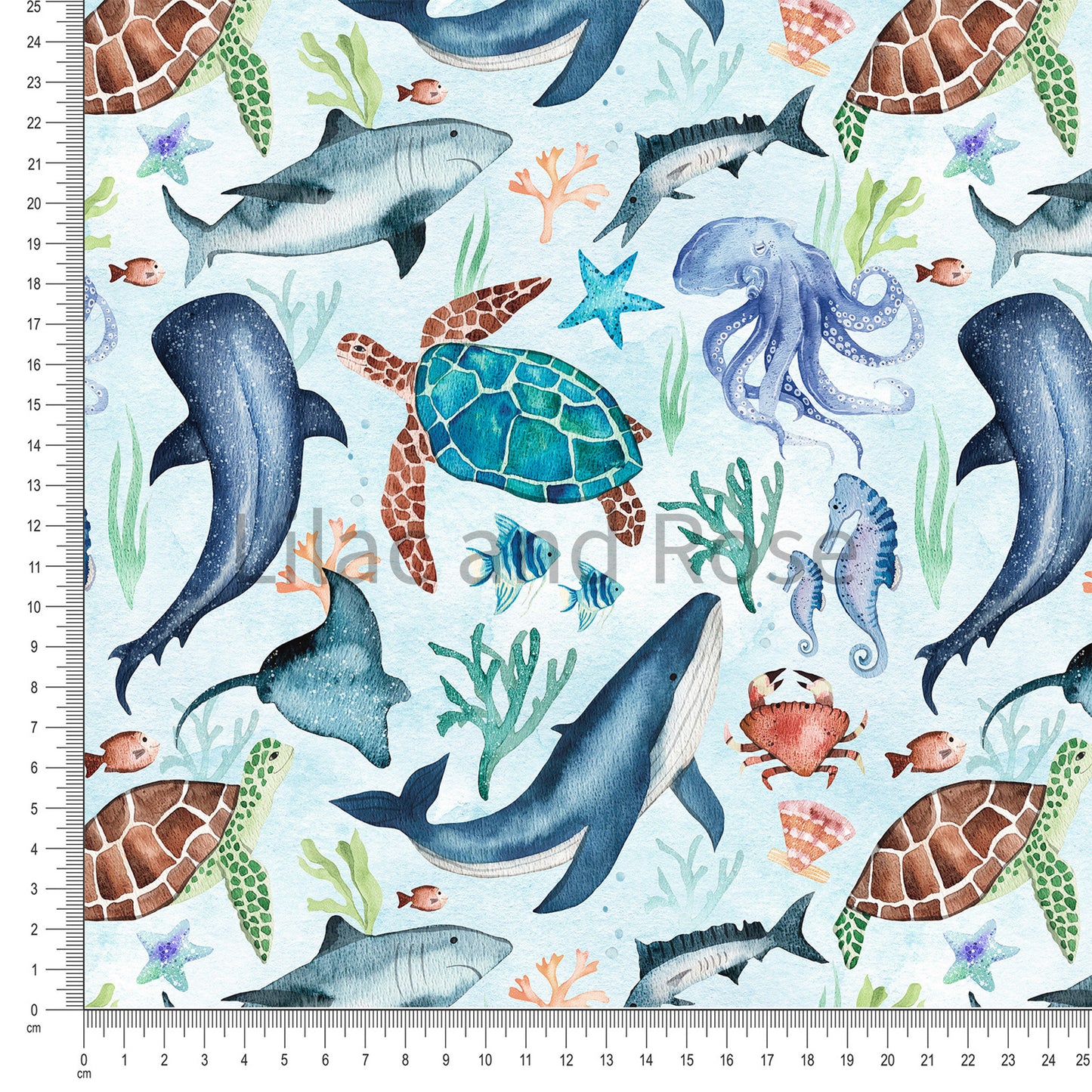 PRE-ORDER - Ocean Creatures Blue (Exclusive)