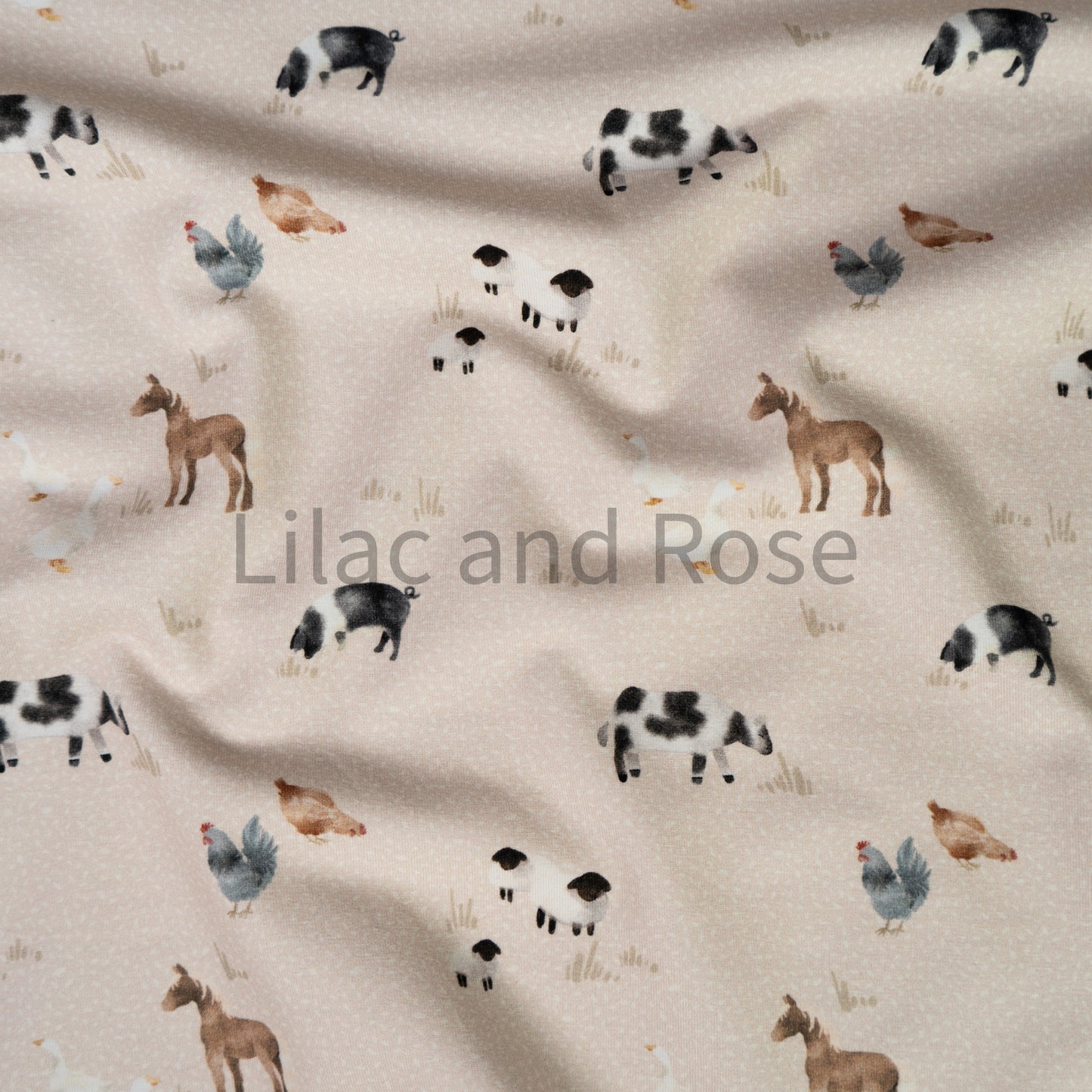 Cotton Jersey - Neutral Farm