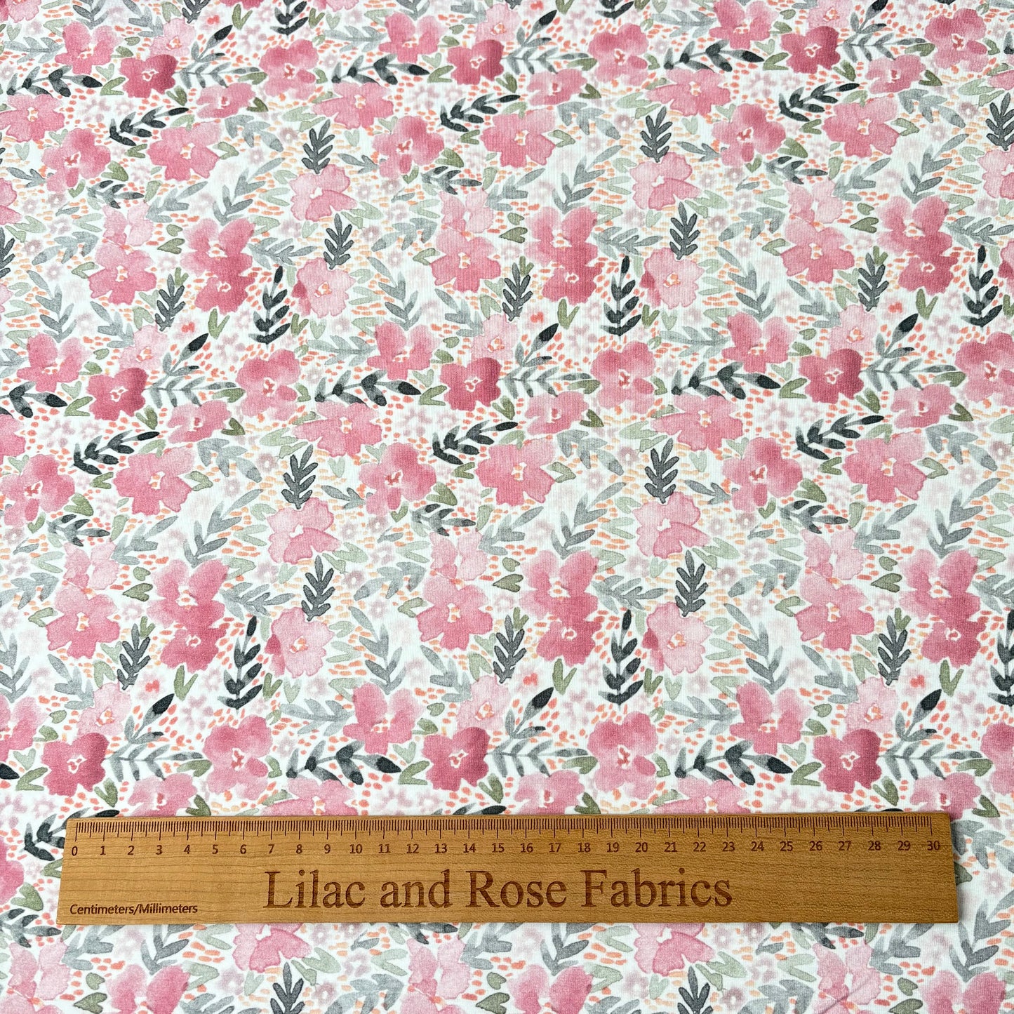 Cotton Jersey - Rosalia in Quartz