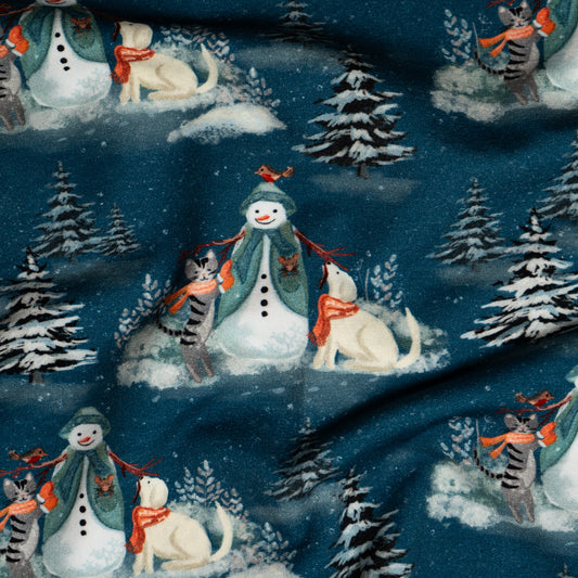 Remnant 40cm - French Terry - Navy Snowman (Exclusive)