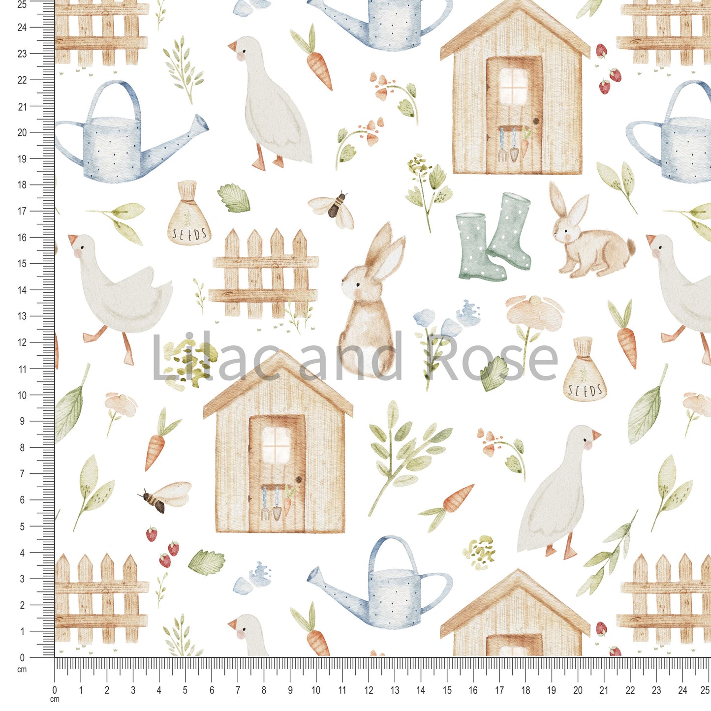 PRE-ORDER - Betty’s Garden - White