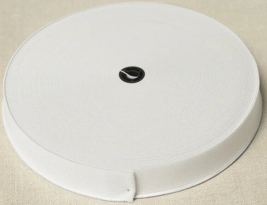 Waistband Elastic 4 Sizes - White