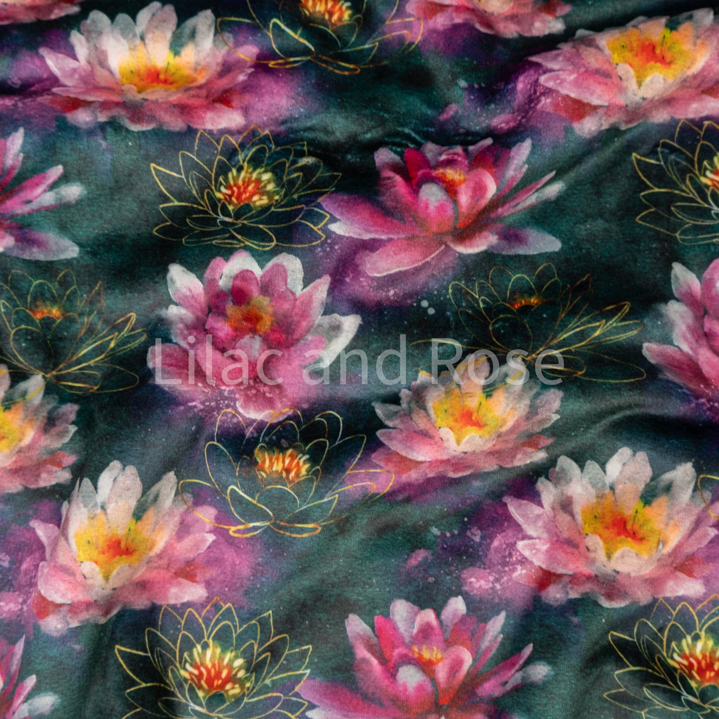 Squish - Water Lillies Teal