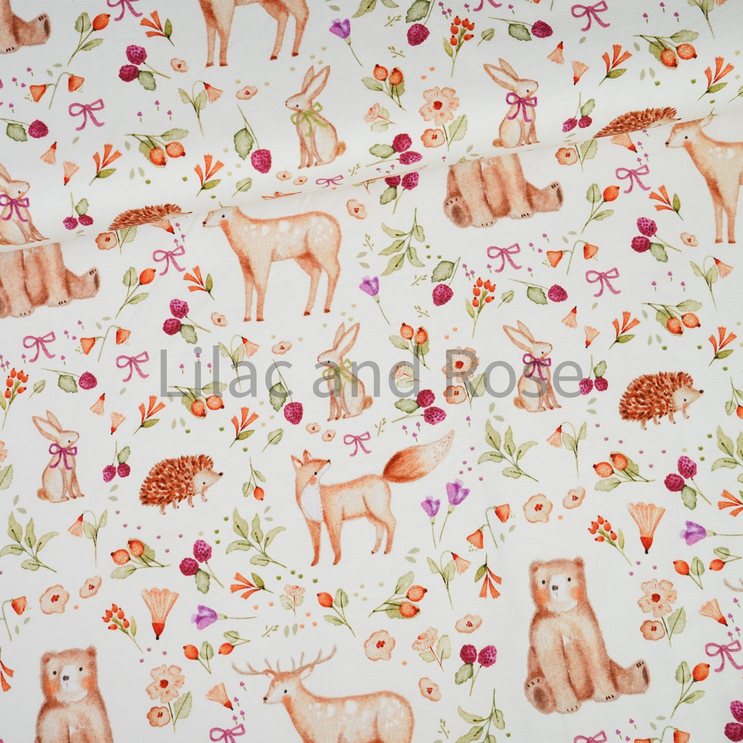 Cotton Jersey - Blackberry Wood