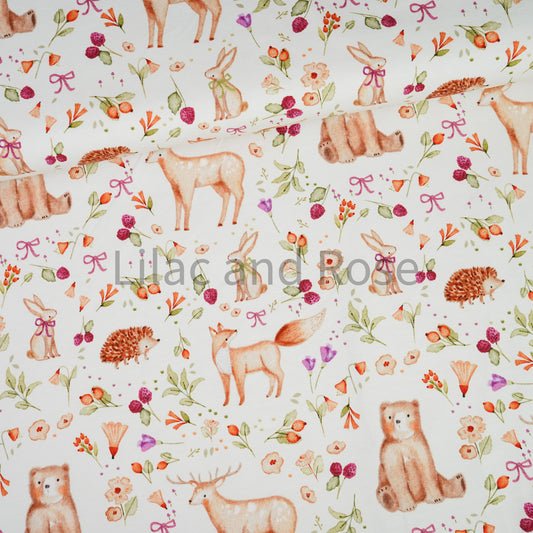 Cotton Jersey - Blackberry Wood