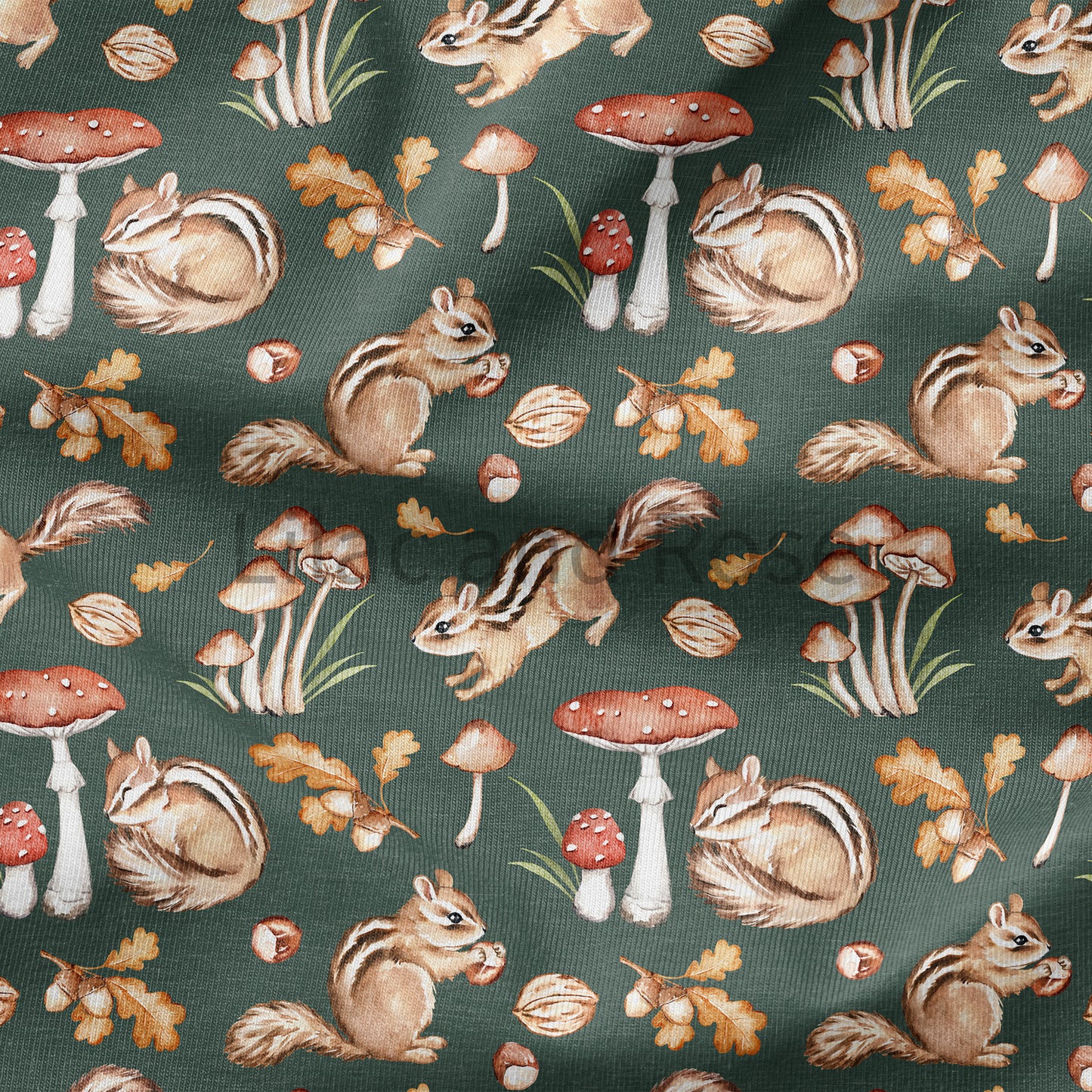 PRE-ORDER - Autumn Chipmunks in Leaf (Exclusive)