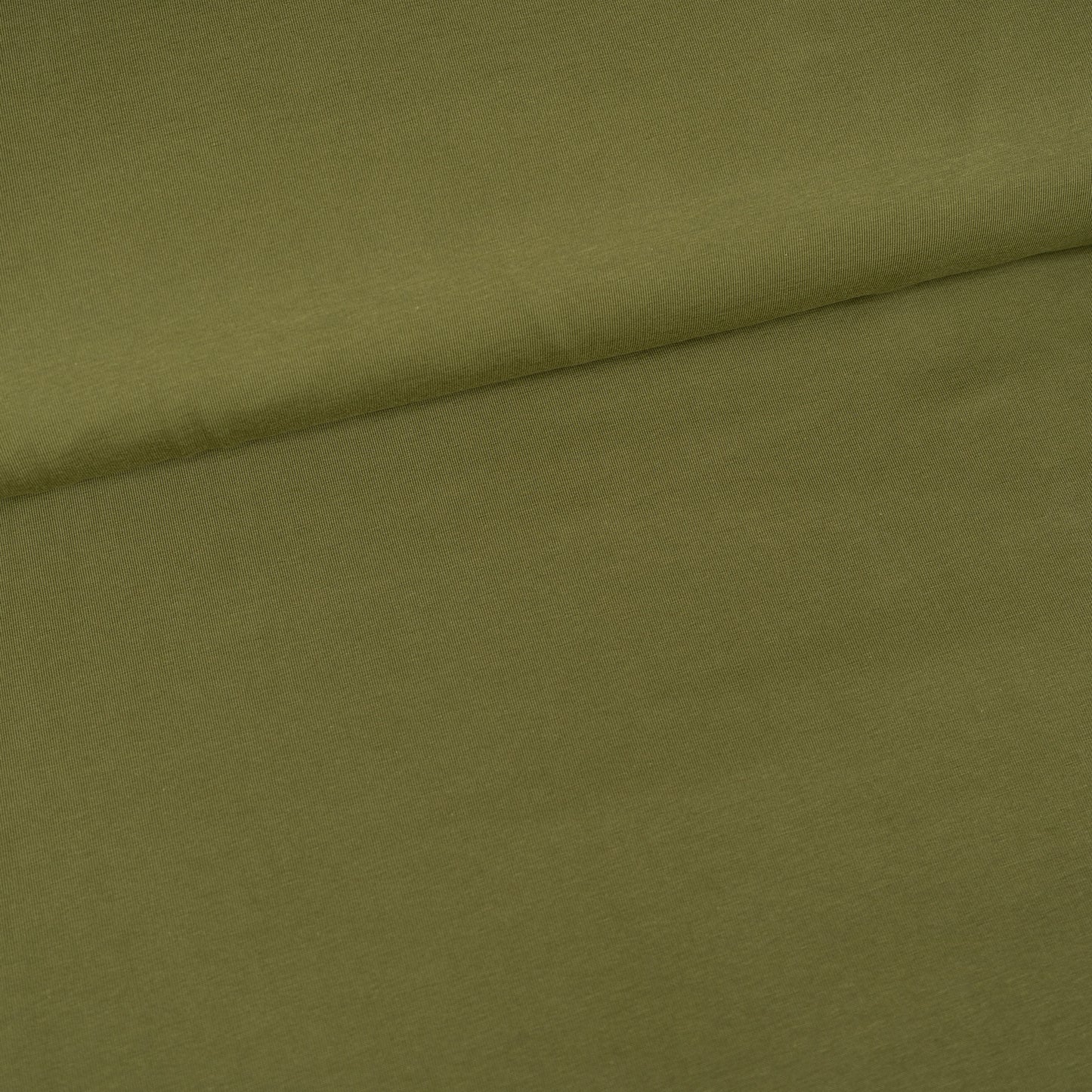 Plain Cotton Jersey - Army Green