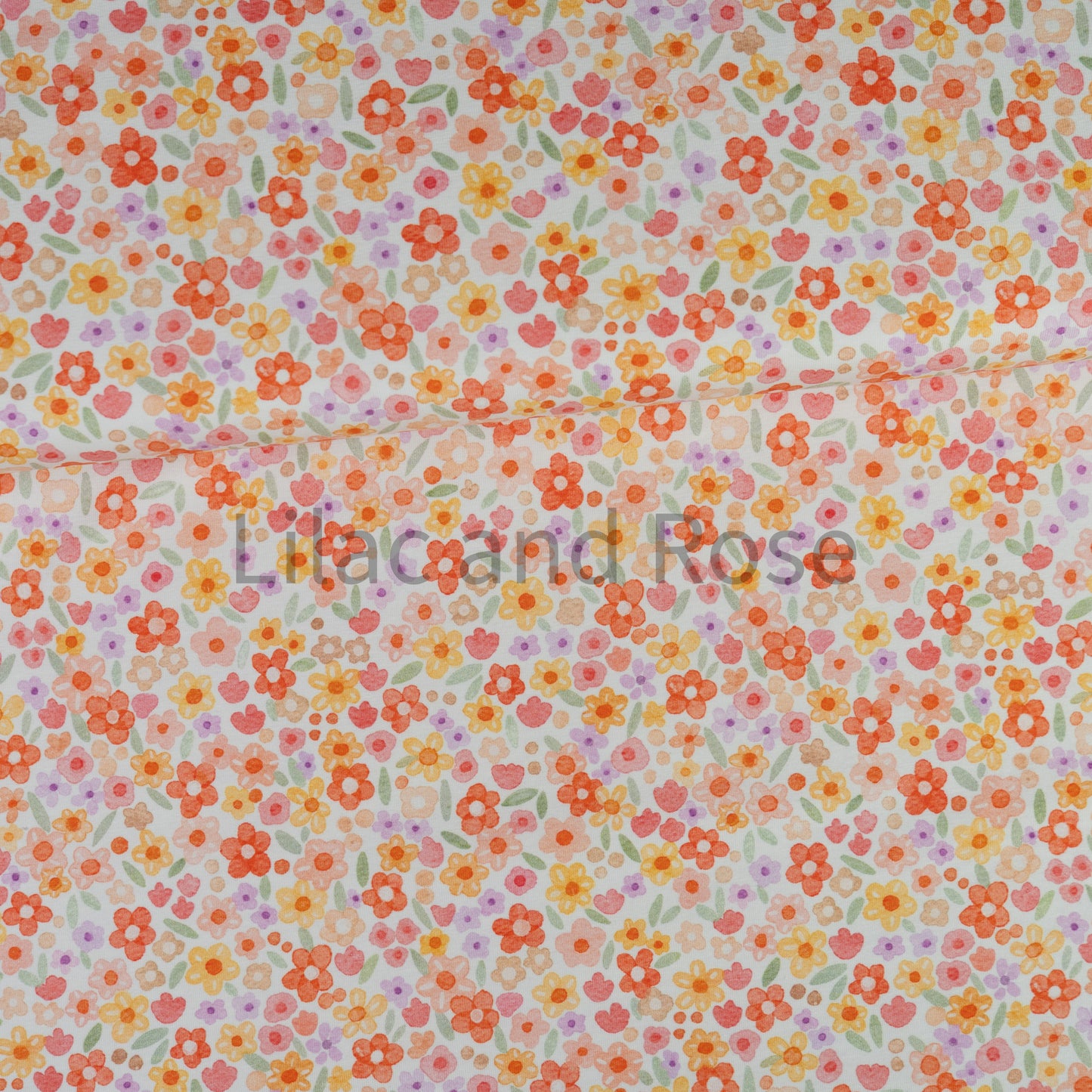 Cotton Jersey - Ditsy Summer Floral
