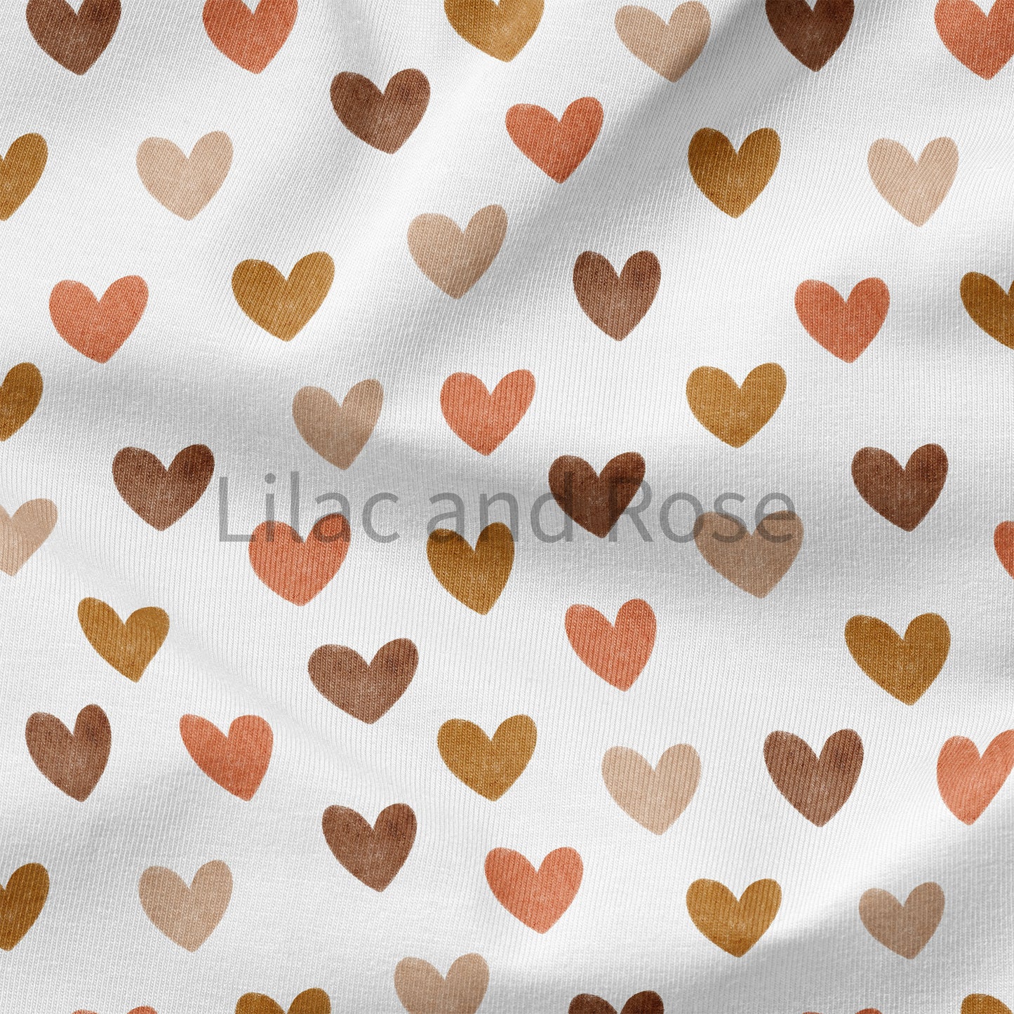 PRE-ORDER - Neutral Hearts on White