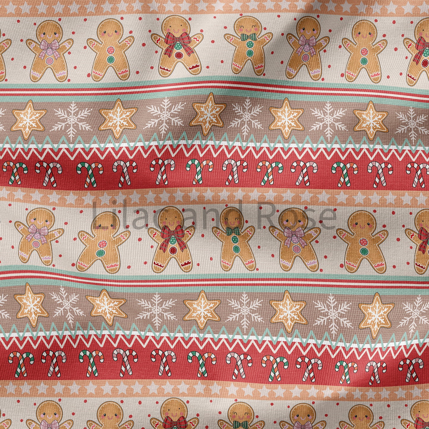 PRE-ORDER - Gingerbread Fairisle