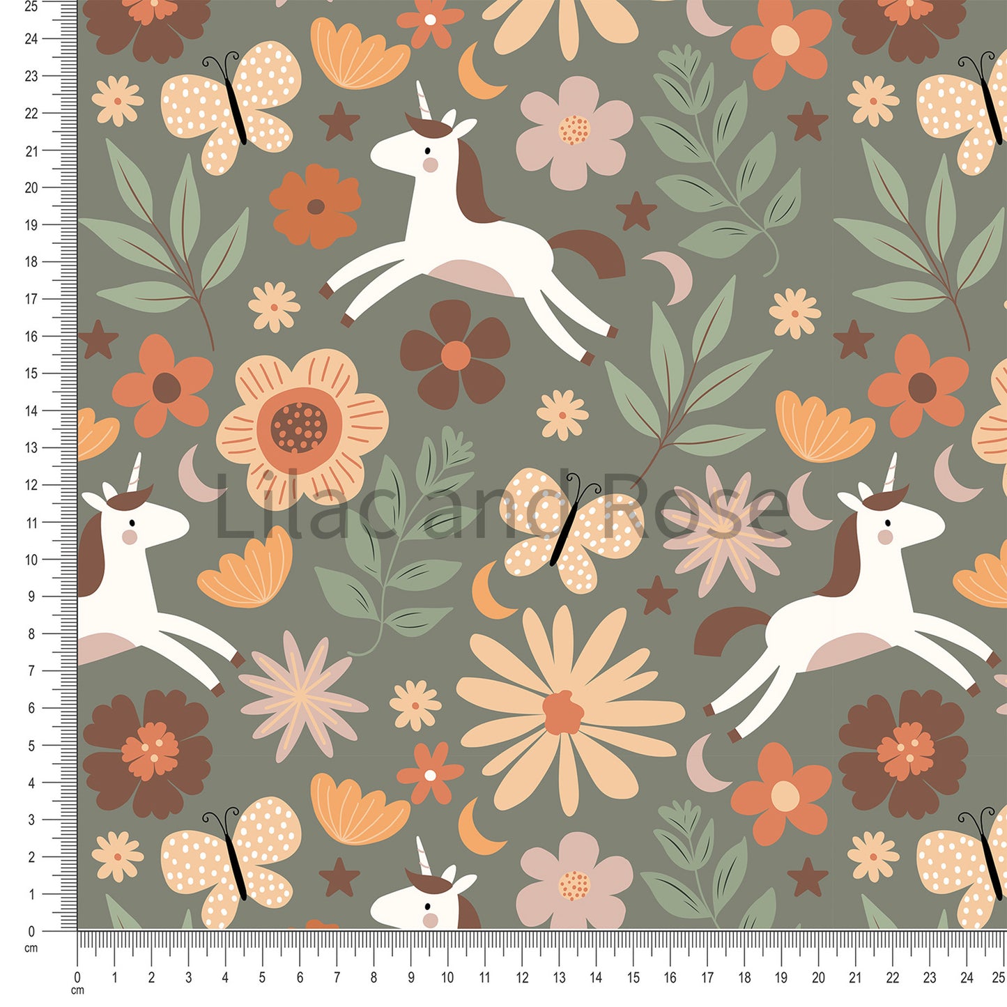 PRE-ORDER - Boho Unicorns - Green