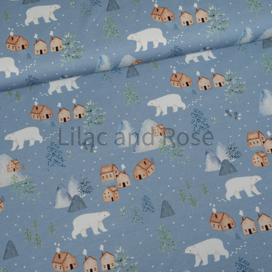 Cotton Jersey - Odda in Cornflower (Exclusive)