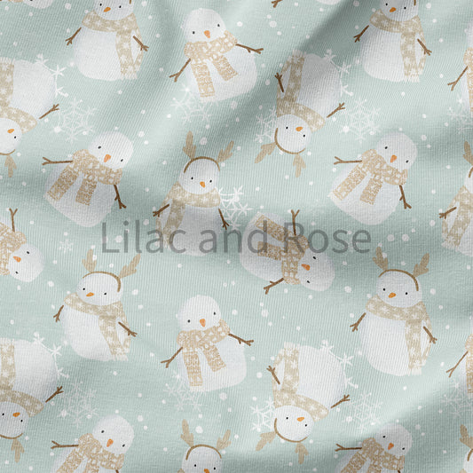 PRE-ORDER - Snowmen on Mint