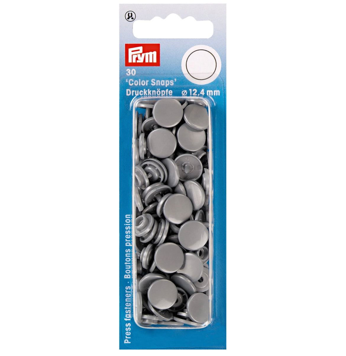Prym Colour Snaps 12.4mm Diameter - 30 Pack