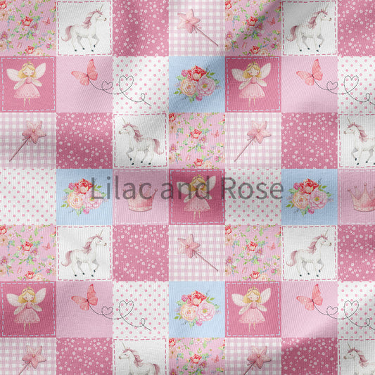 PRE-ORDER - Unicorn Floral Patchwork