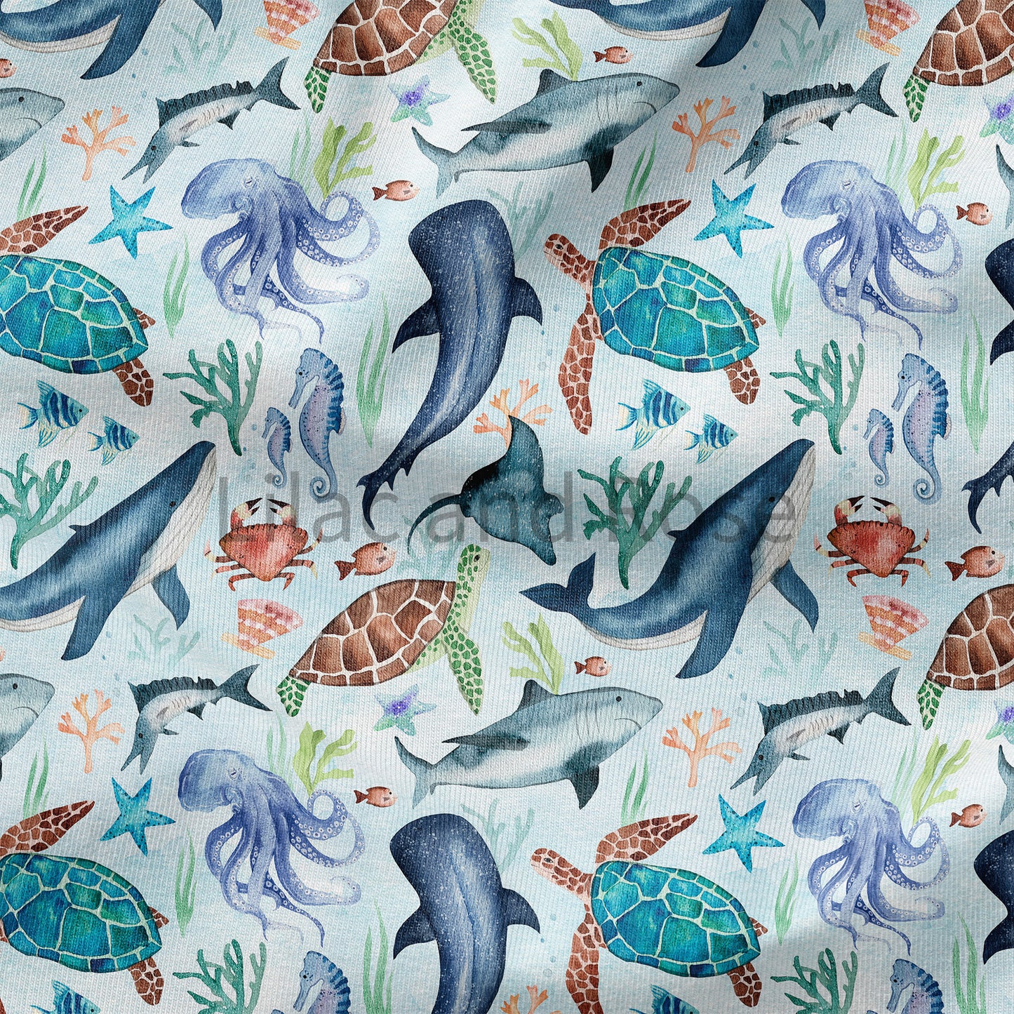PRE-ORDER - Ocean Creatures Blue (Exclusive)
