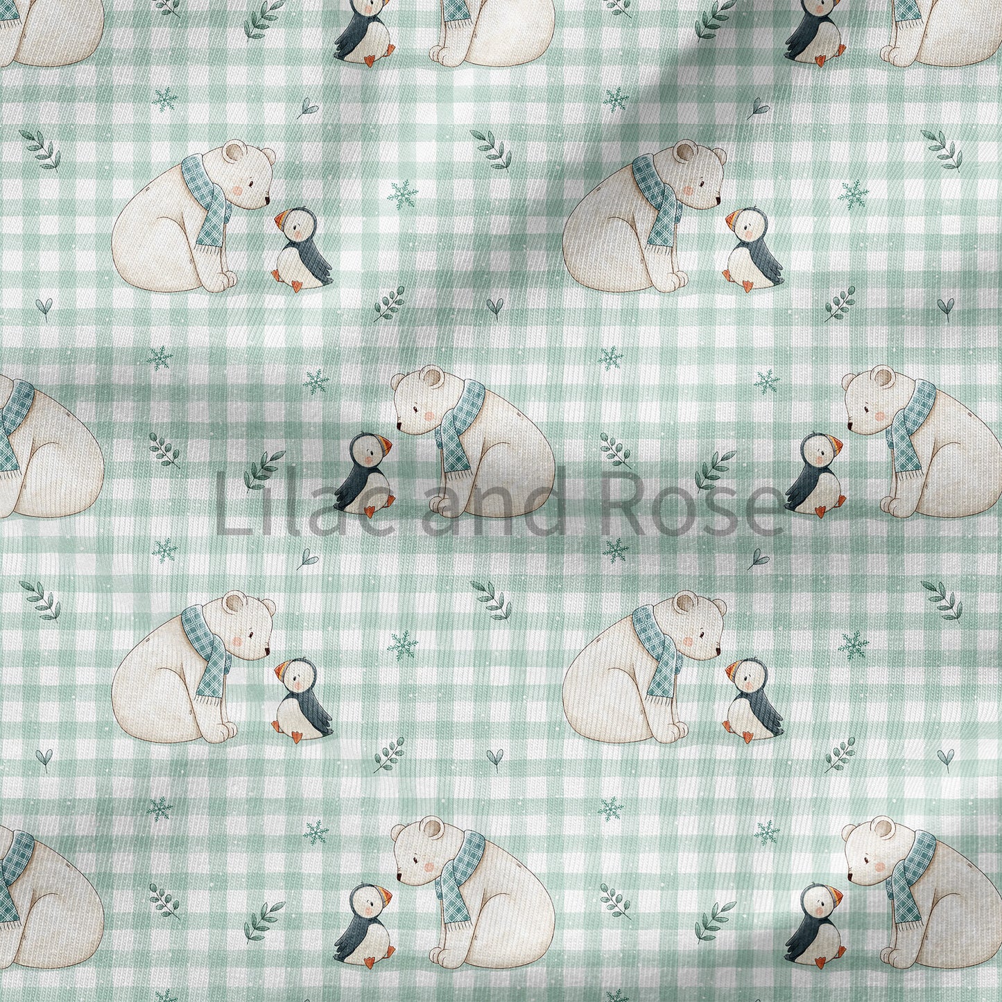 PRE-ORDER - Raffy and Levi - Mint Gingham (Exclusive)