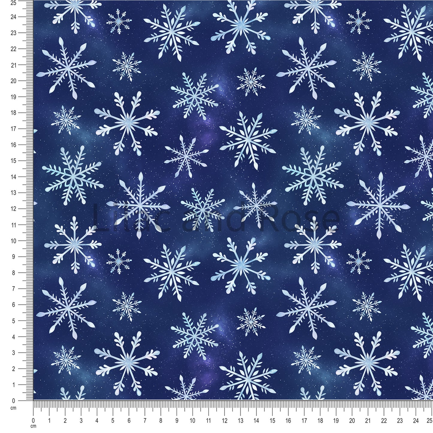PRE-ORDER - Navy Snowflakes