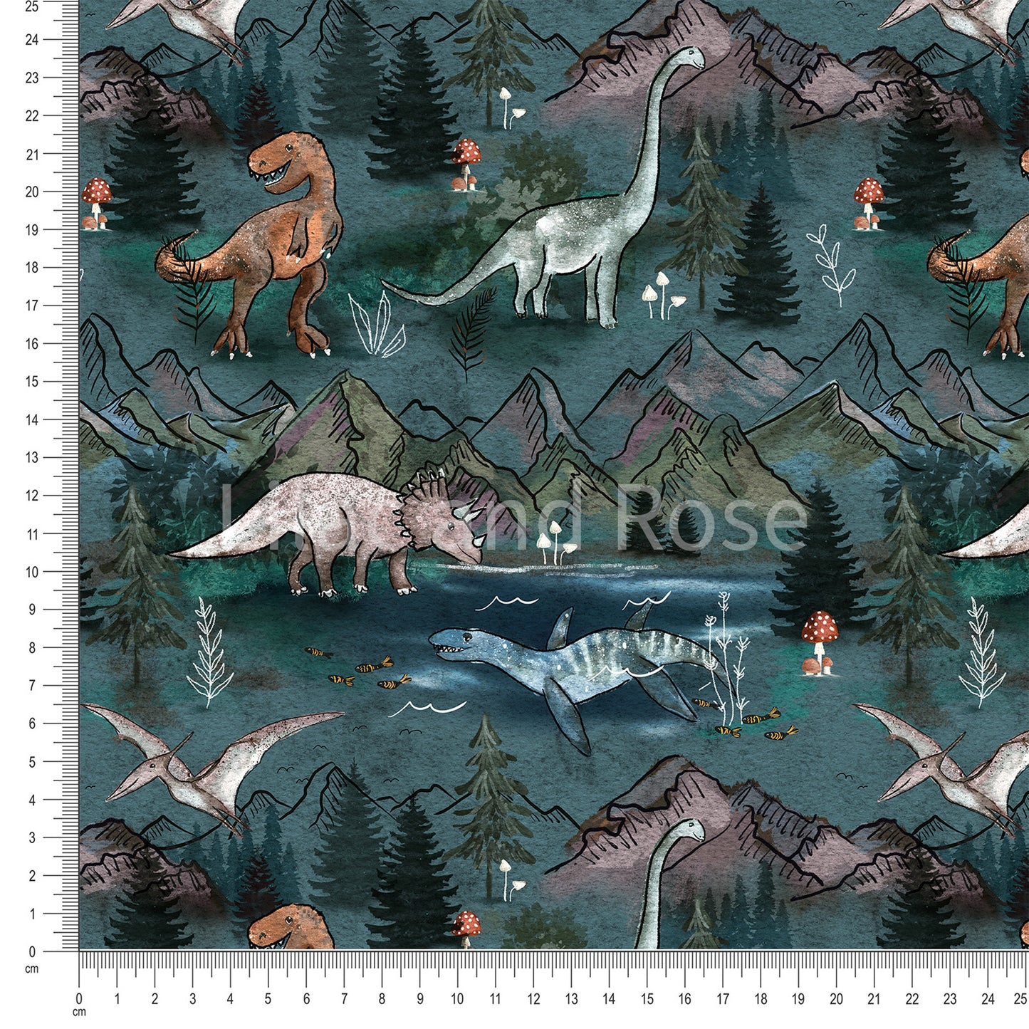 PRE-ORDER - Dino Land in Steel