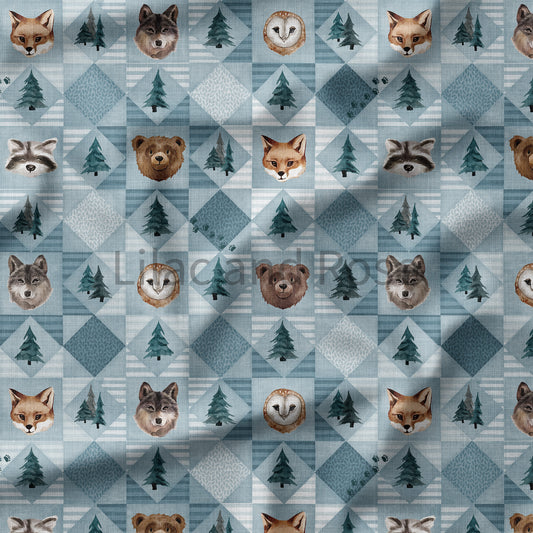 PRE-ORDER - Woodland Quilt - Sky (Exclusive)