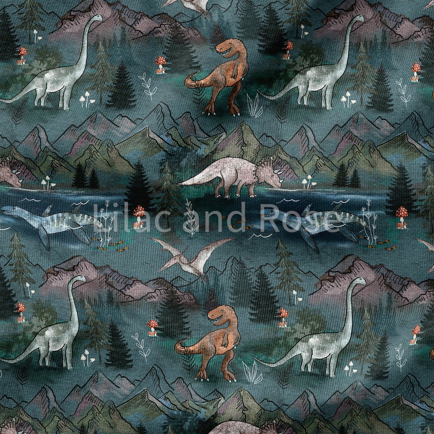 PRE-ORDER - Dino Land in Steel