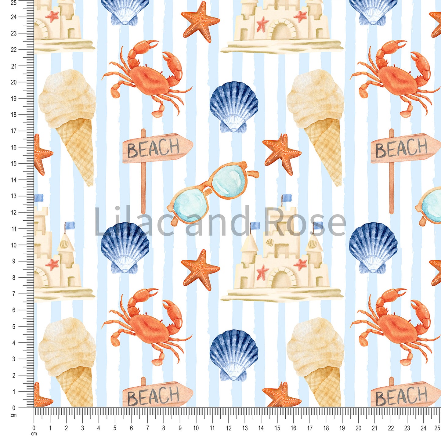 PRE-ORDER - Beach Days Blue Stripe