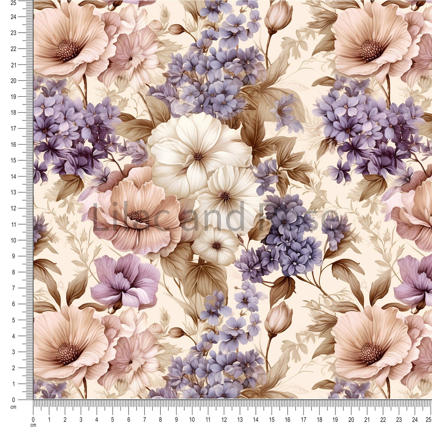PRE-ORDER - Purple Vintage Floral