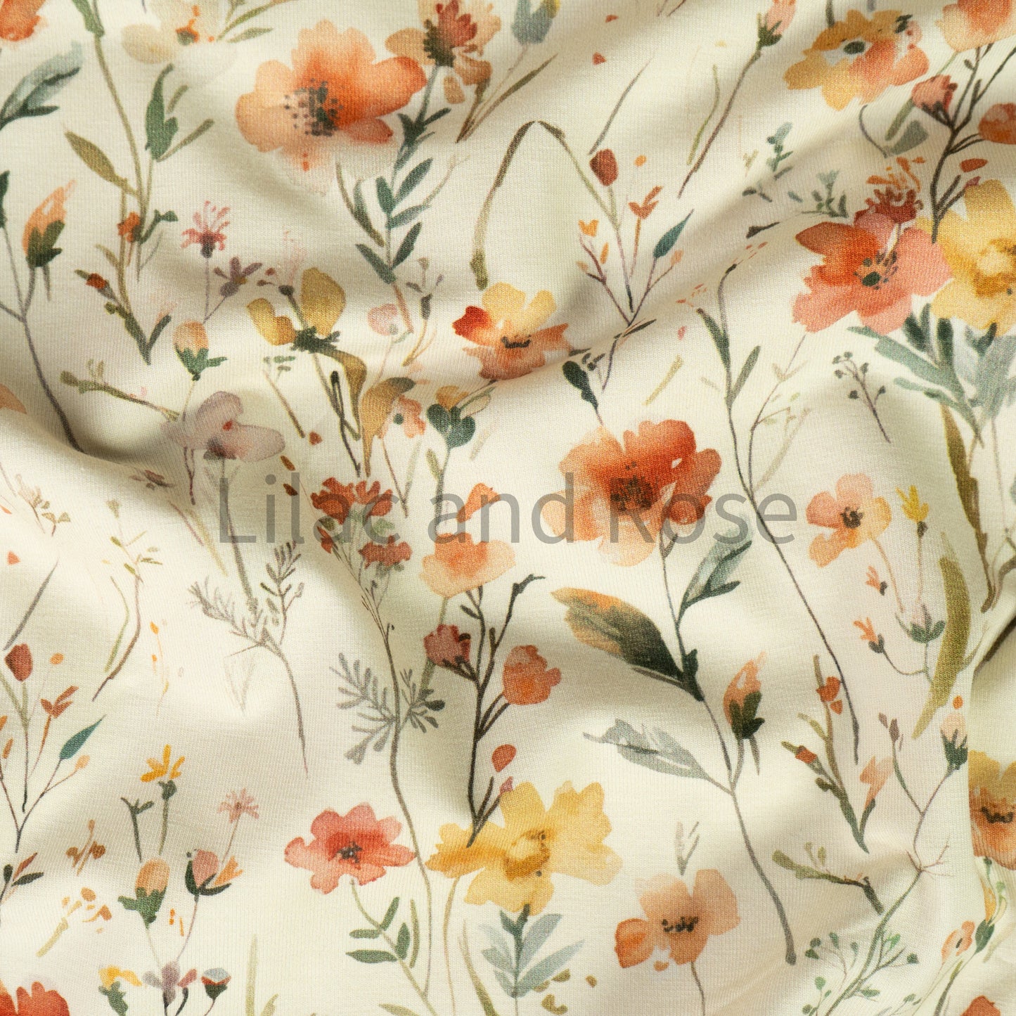 Cotton Jersey - Poppy Fields