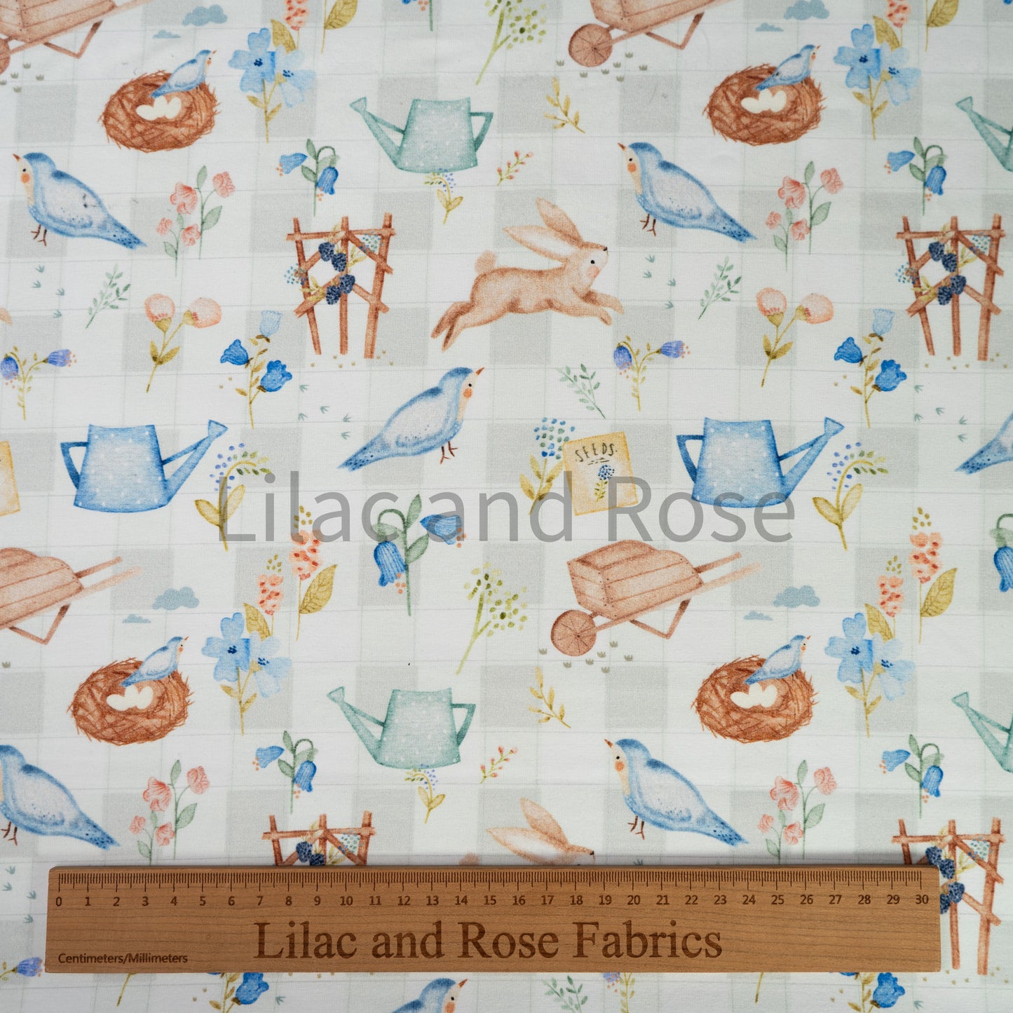 Cotton Jersey - Lillys Garden in Blanket (Exclusive)