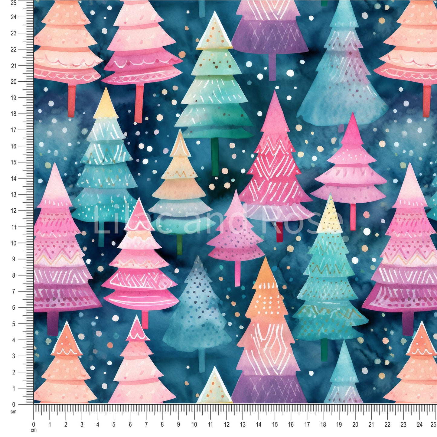 PRE-ORDER - Christmas Trees Pink